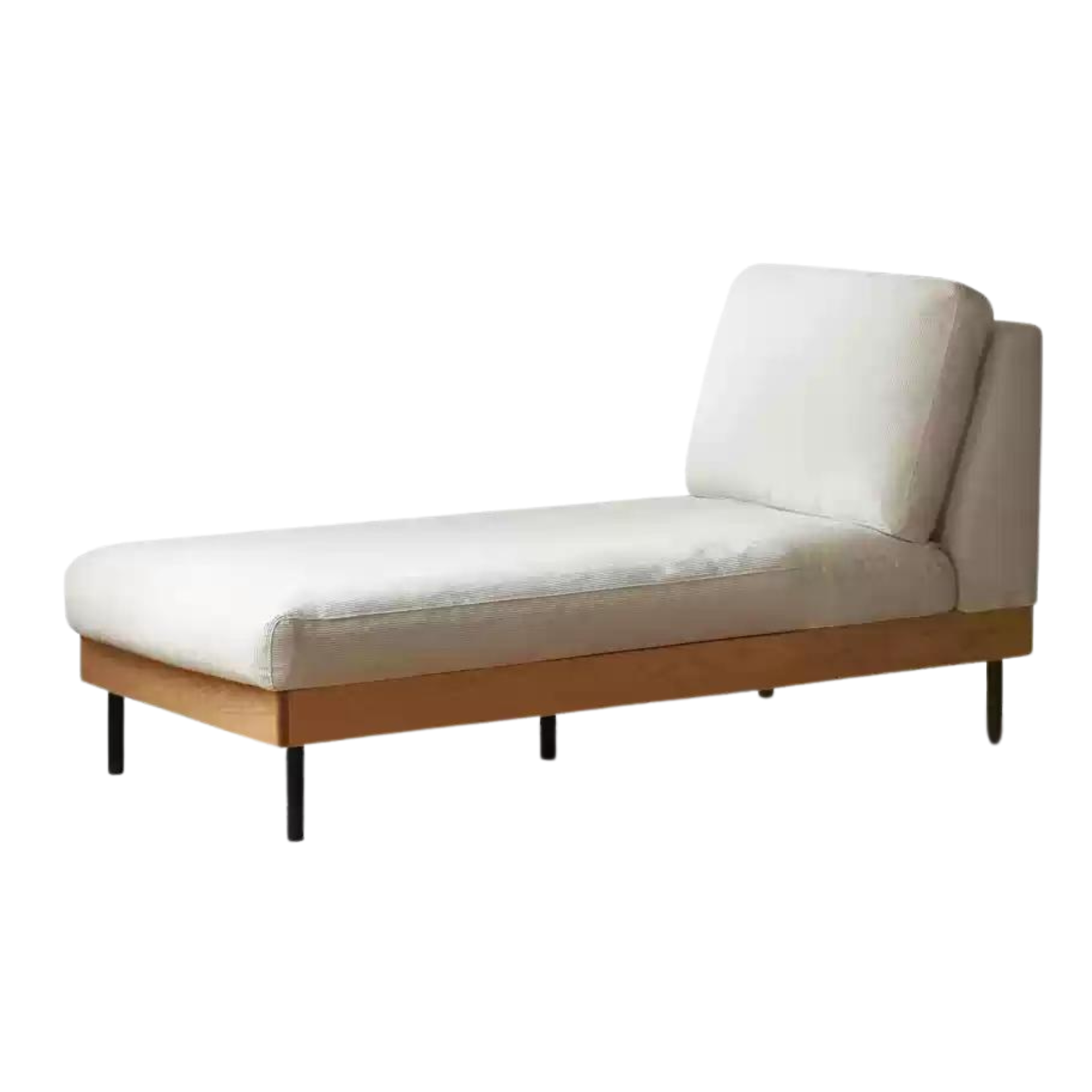 Oak Solid Wood Corner Down Sofa Japanese Style.