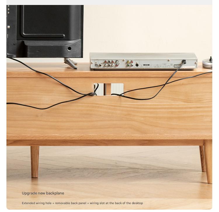 Oak Solid Wood TV Stand