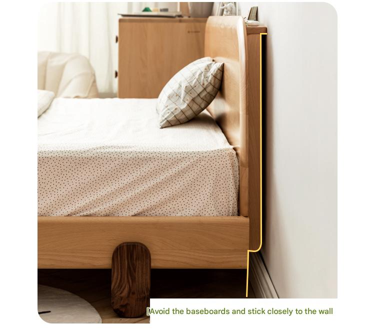 Beech ,Oak solid wood children's bed<