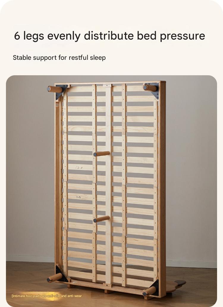 Oak solid wood Cute dog bed<