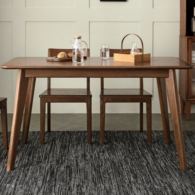 Ash, Oak Solid Wood Modern Dining Table