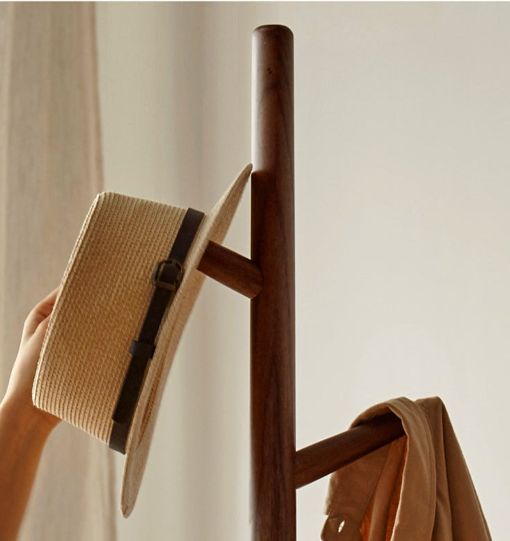 Black Walnut Solid Wood Clothes Hanger