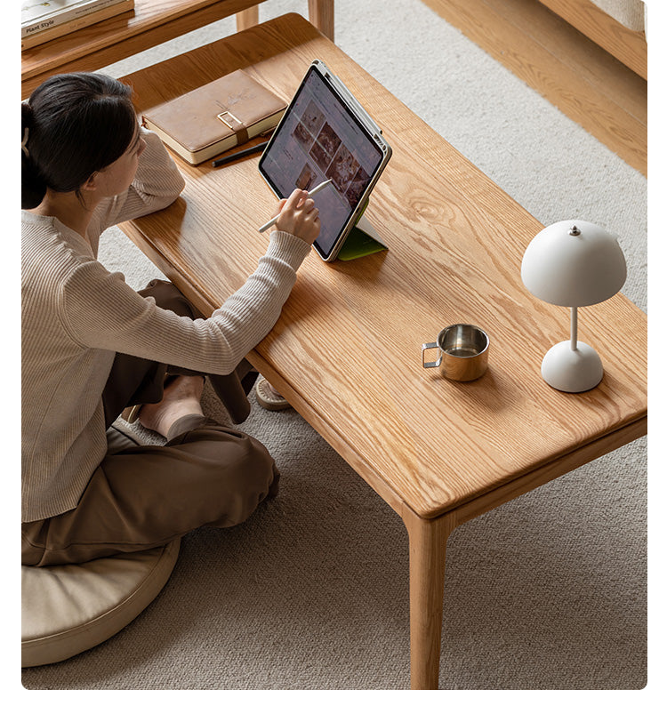 Oak Solid Wood Combination Tea Table