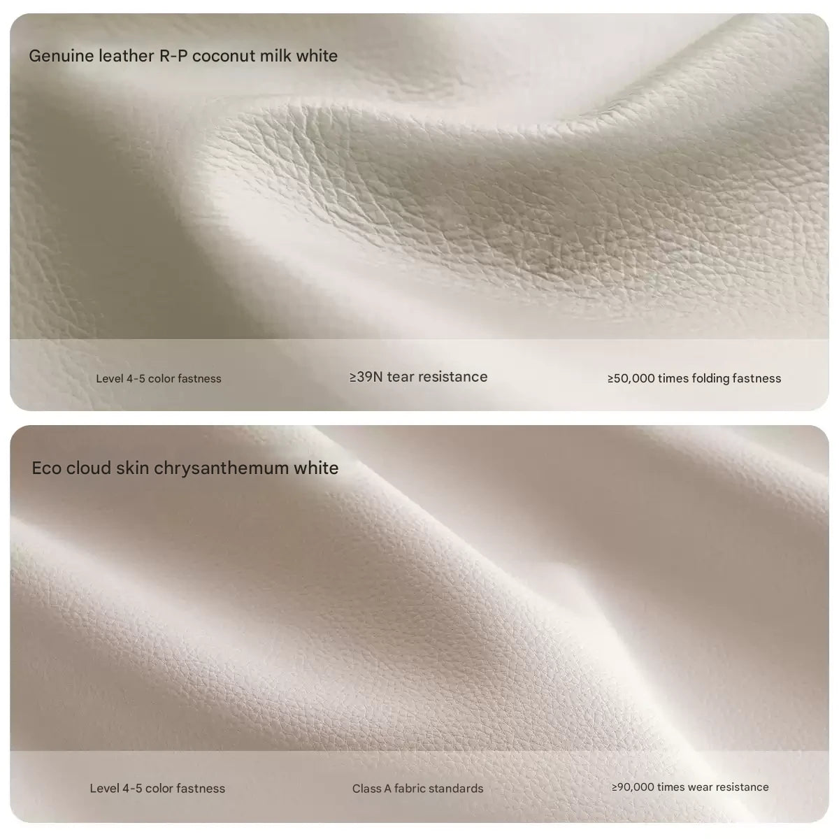 Genuine leather, Technology Cloth Bed Cream Style