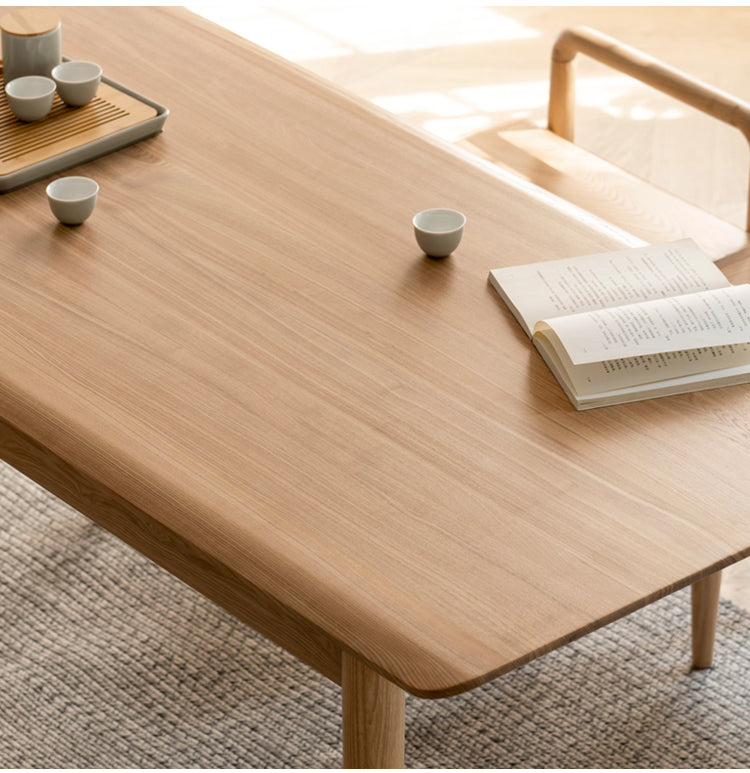 Oak, Ash Solid Wood Tea Maker Integrated Tea Table