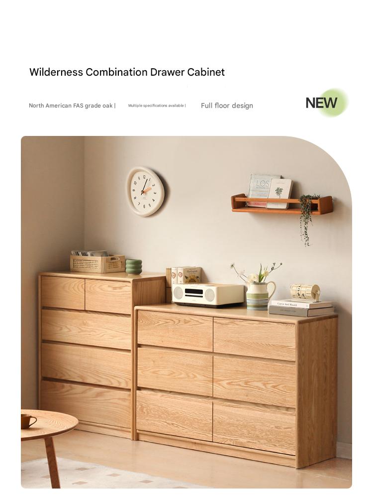 Oak, Black Walnut, Beech Solid Wood, Solid Rubberwood Storage Drawer