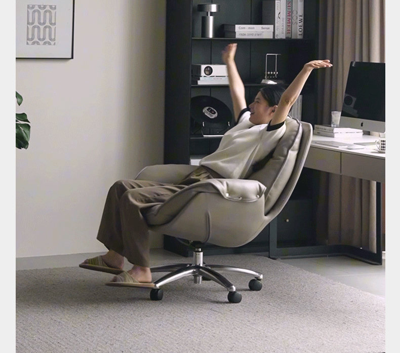 Leather Computer Soft Backrest Office Chair