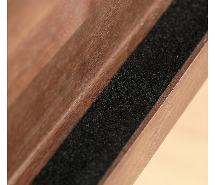 Teak Solid Wood, Black Walnut Solid Wood Bed