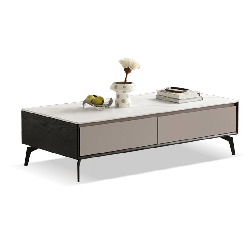 Coffee table rock slab OAK solid wood"
