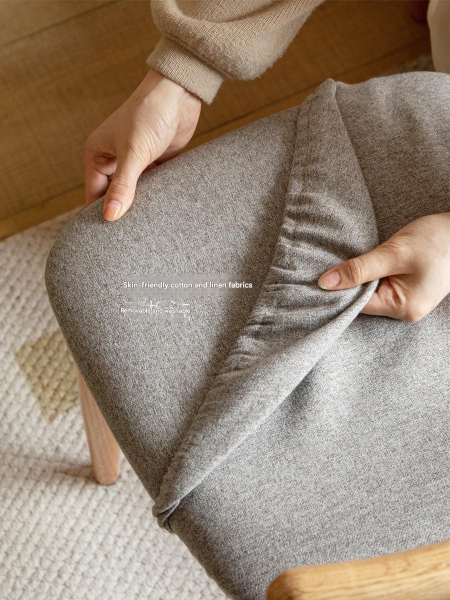 Beech, Cherry Solid Wood Makeup Stool Chair