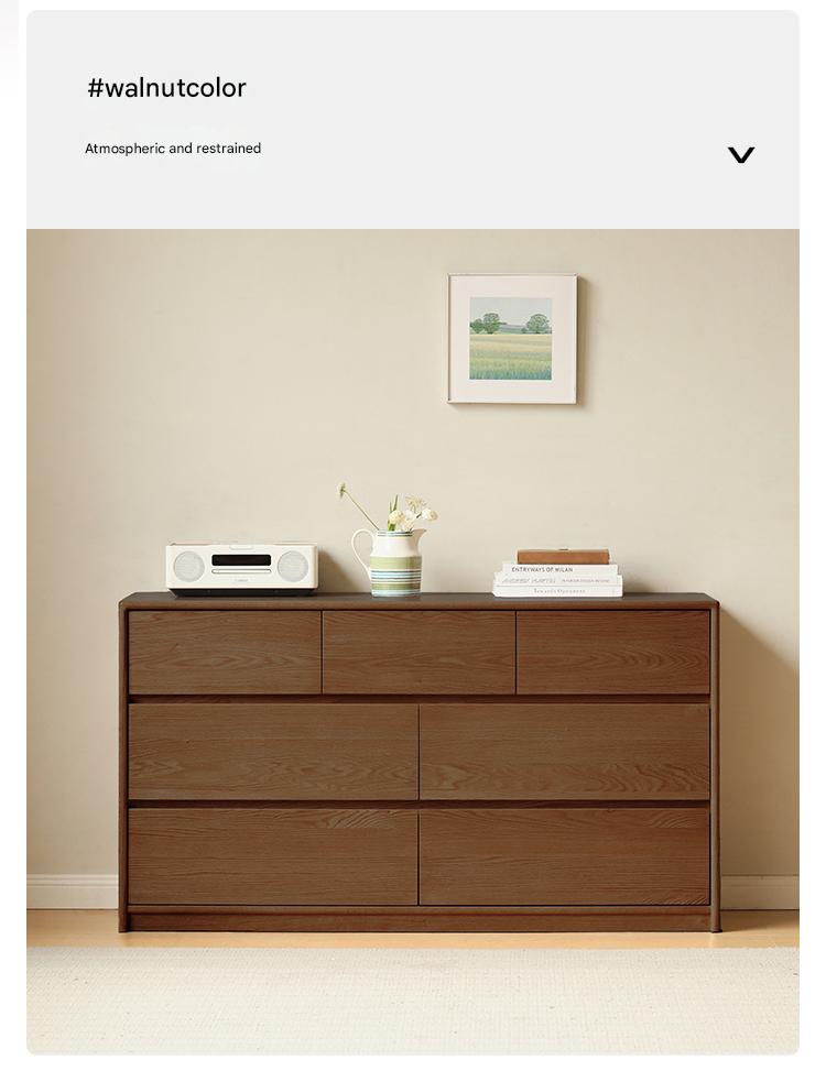 Oak, Black Walnut, Beech Solid Wood, Solid Rubberwood Storage Drawer