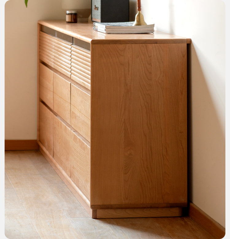 Cherry Solid Wood Chest Of Drawers