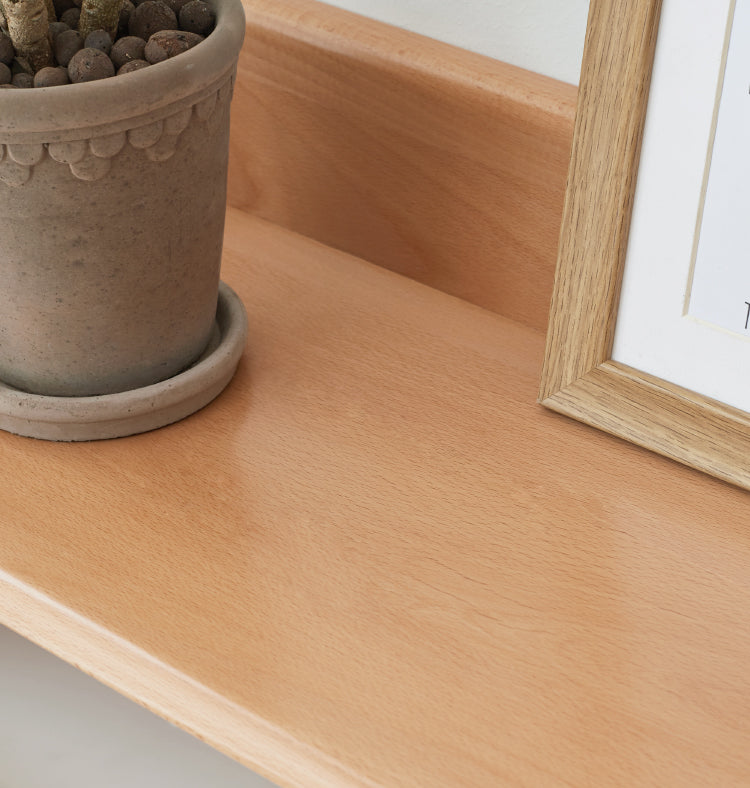 European Beech Solid Wood Bay Modern Tatami Side Cabinet