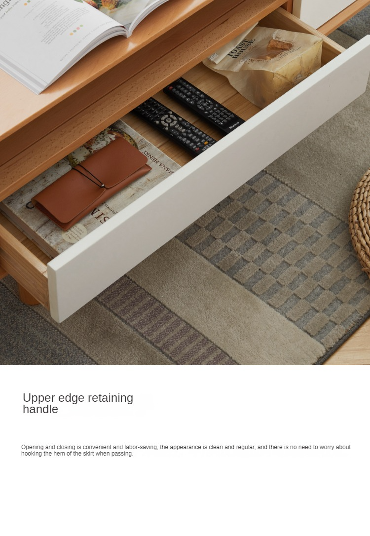 Beech Solid Wood Warm Coffee Table