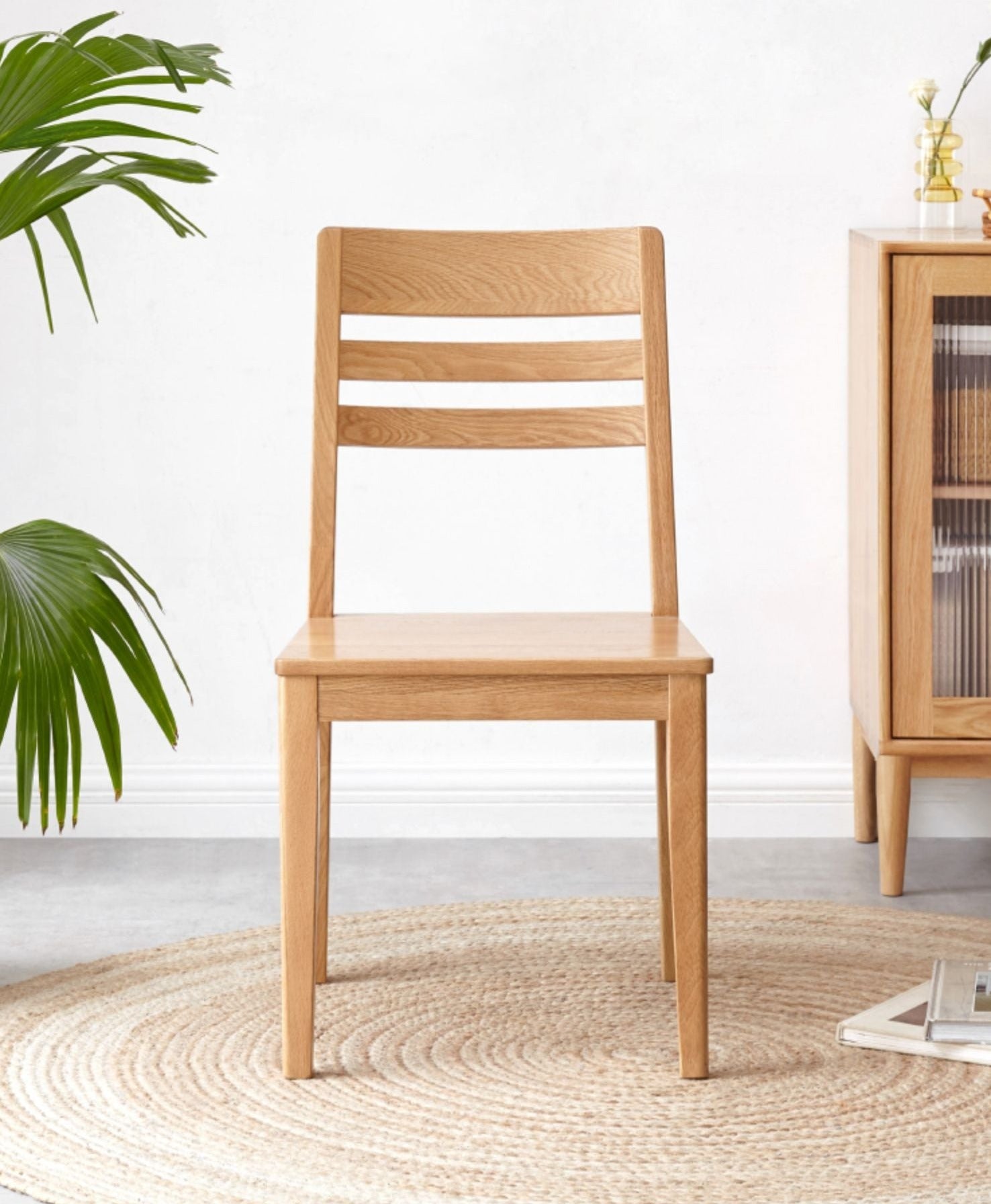 4 pcs set Oak, Ash Solid Wood - Dining Chair