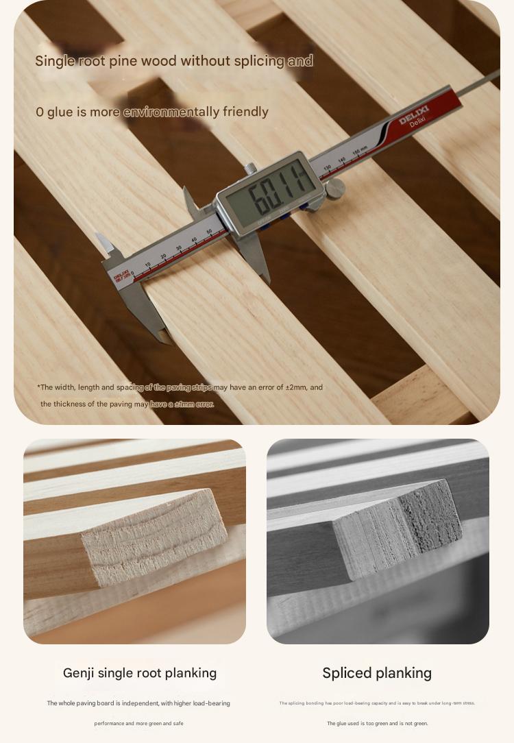 Beech, Poplar, Little House Kids Bed with 15min Delay Turning Off the Lights<