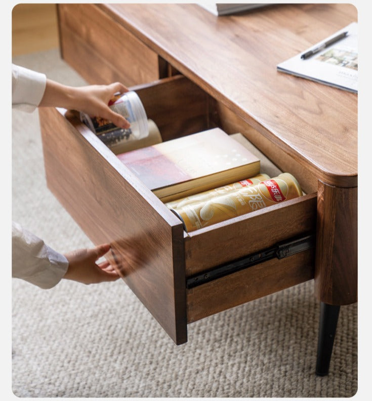 Black Walnut, Golden Sandalwood Coffee Table