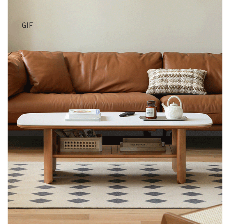 Black Walnut, Cherry Solid Wood Coffee Table