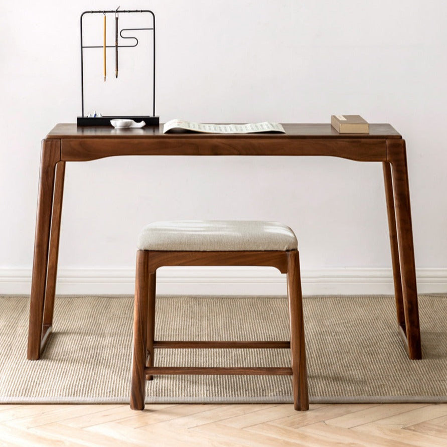 Black Walnut, Oak Solid Wood Desk