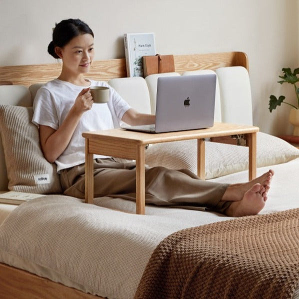 Oak Solid Wood Bay Window Folding Table