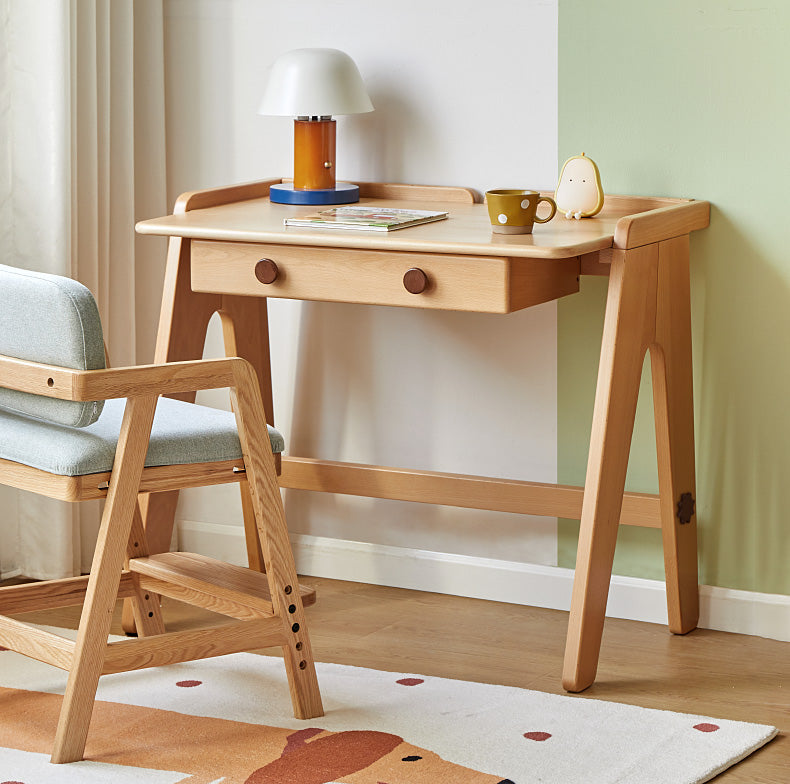 Beech Solid Wood Pure Children's Desk