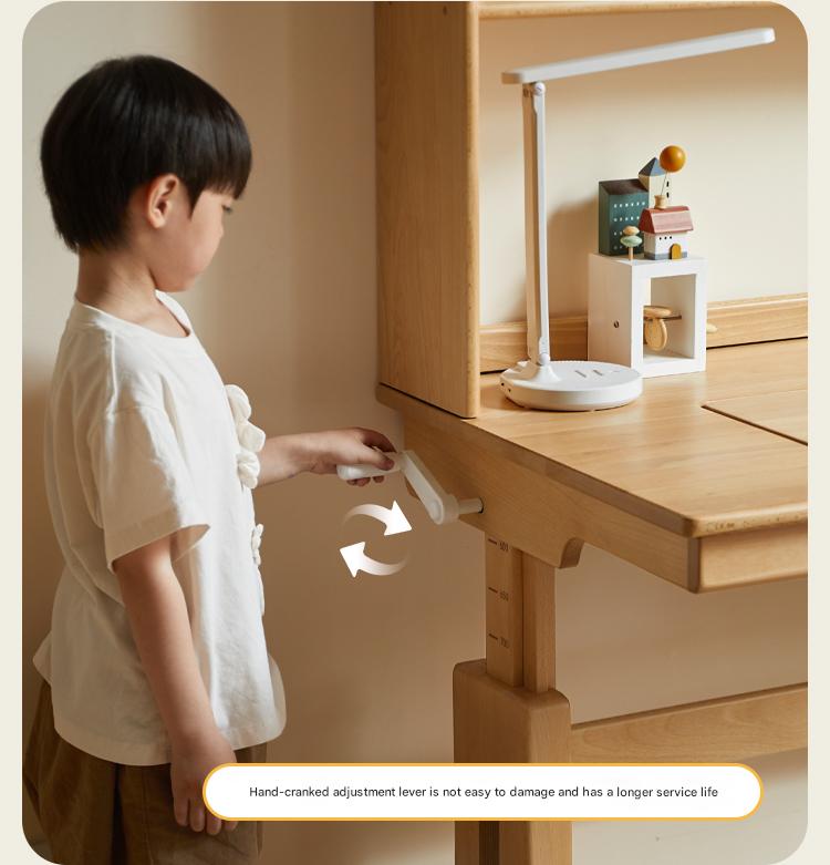 Beech Solid Wood Children's Study Table.