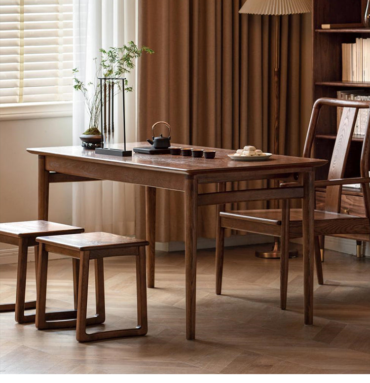 Ash Solid Wood Modern Tea Table