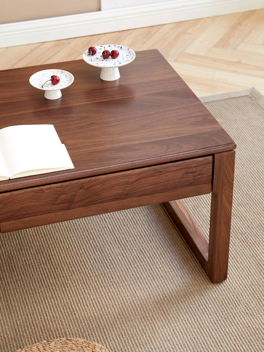 Ash, Black Walnut, Oak Solid Wood Simplified Tea Table