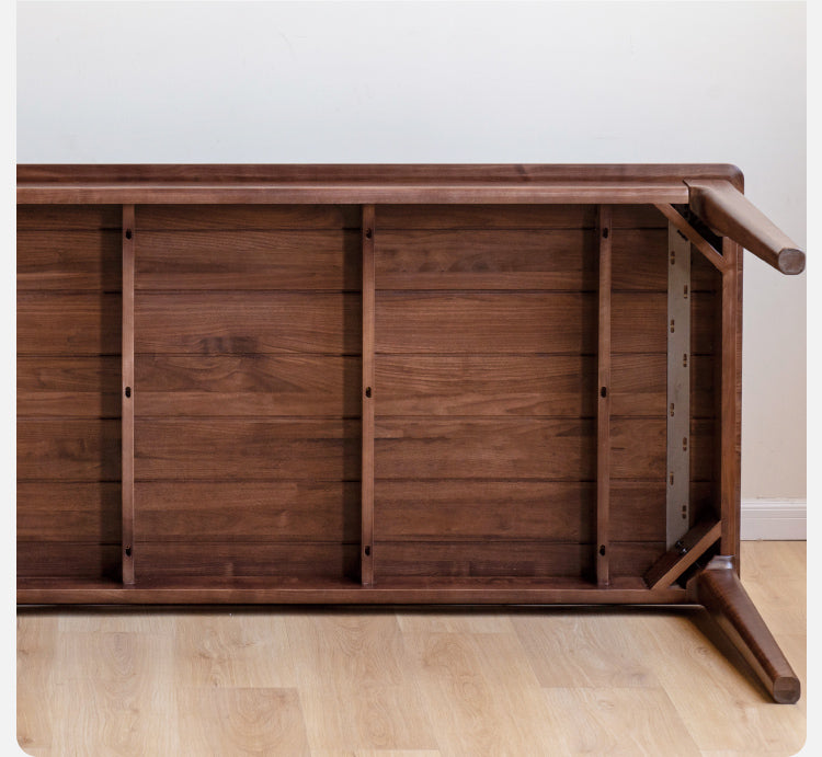 Black Walnut, Ash, Oak, Sandalwood Solid Wood Office Desk, Long Table