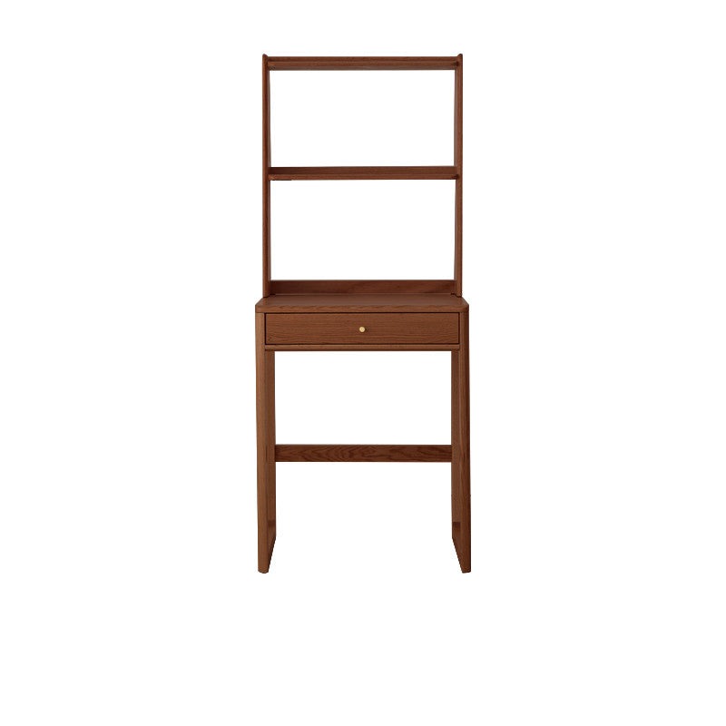 Oak, Beech Solid Wood Small Office Desk