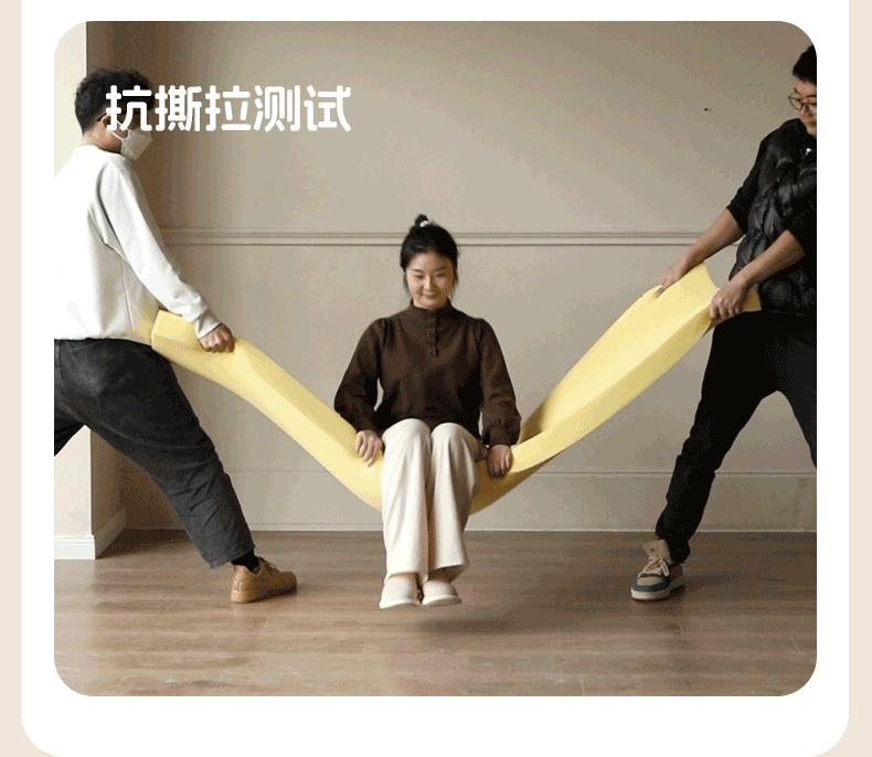 Ash solid Wood Modern Straight Sofa.