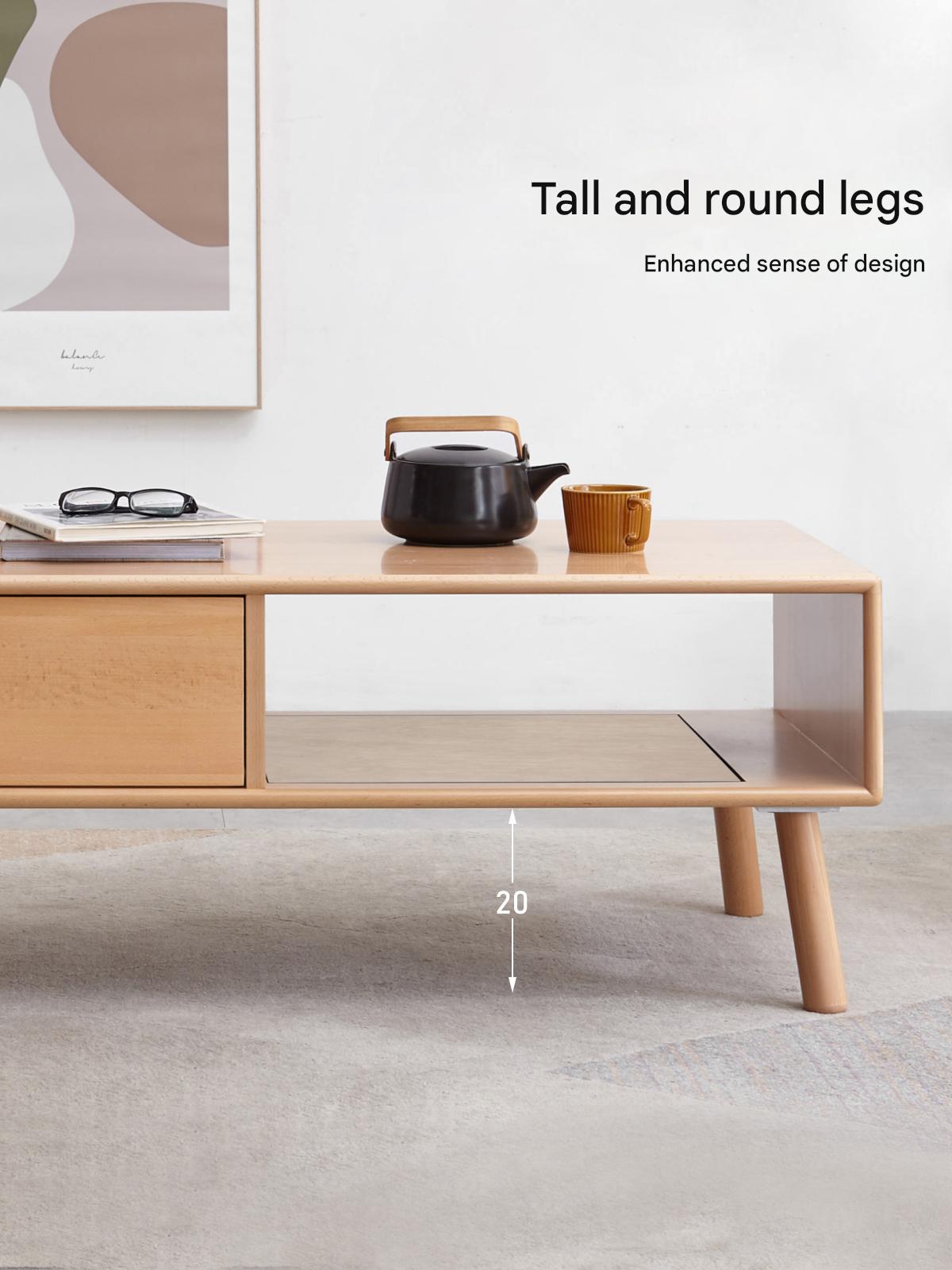 European Beech Coffee Table Nordic