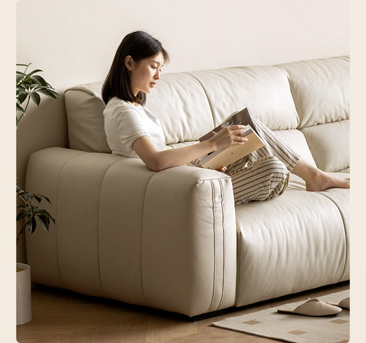 Goose Down, Doll Cotton Sofa Cream Style.