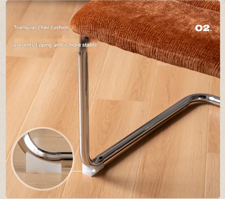 Iron Suspended Dining Soft Dining Chair