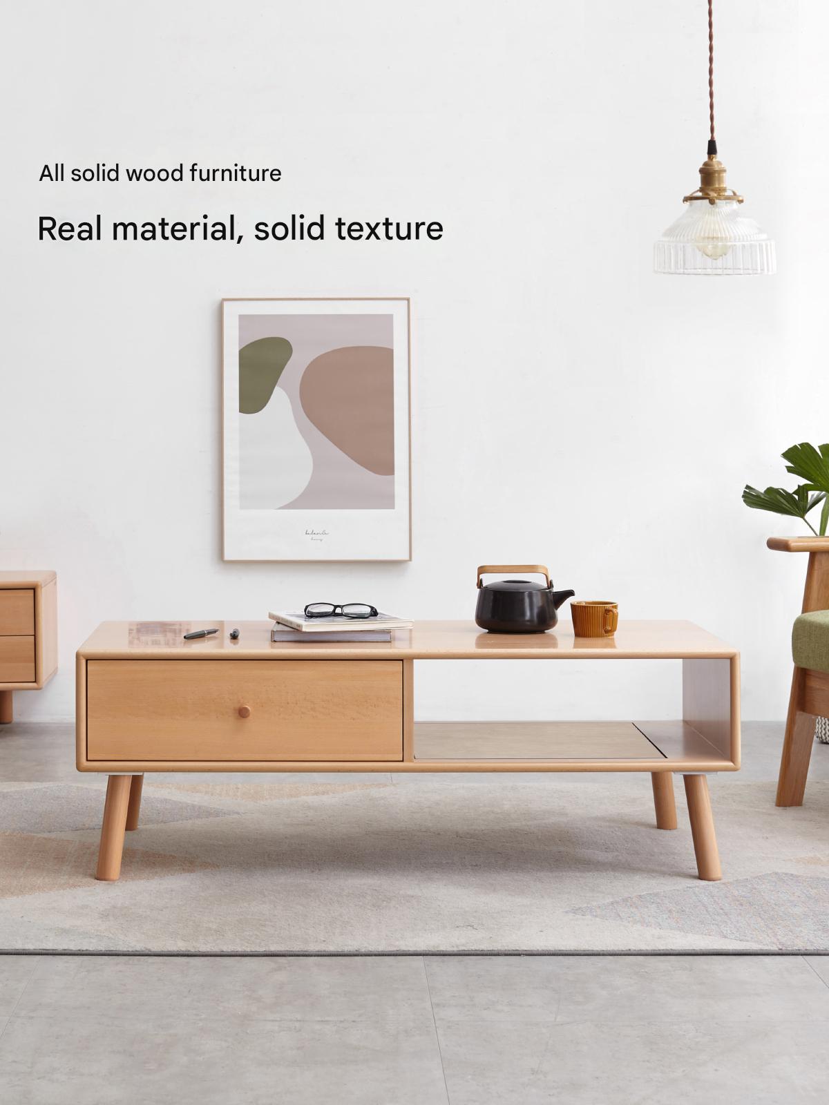European Beech Coffee Table Nordic