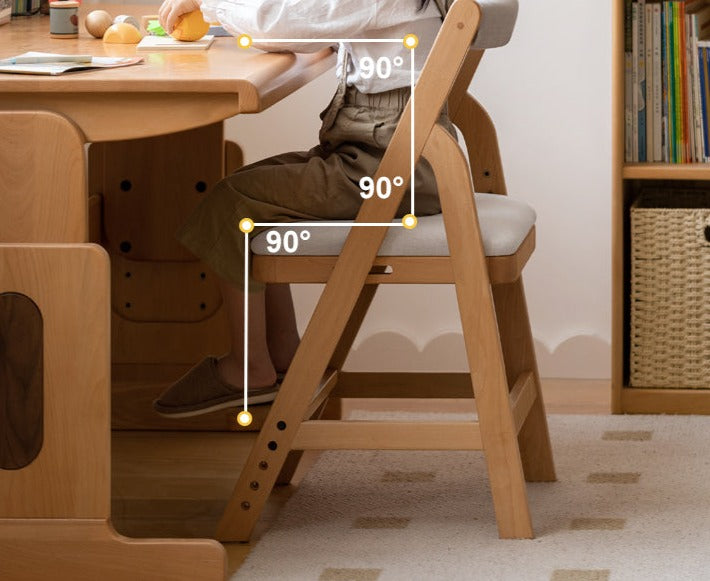 Beech solid wood adjustable lift chair"