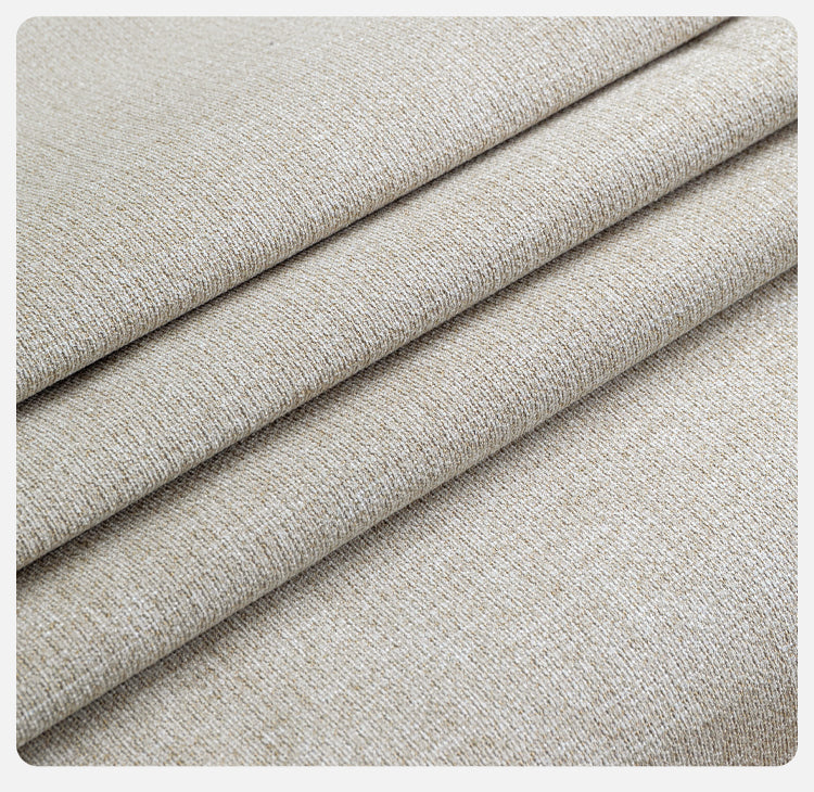 Oak Wood Fabric Sofa String-style Bbackrest.