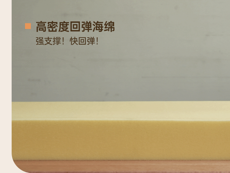 Oak solid wood Leather Technology Fabric Soft Bed floating platform bed