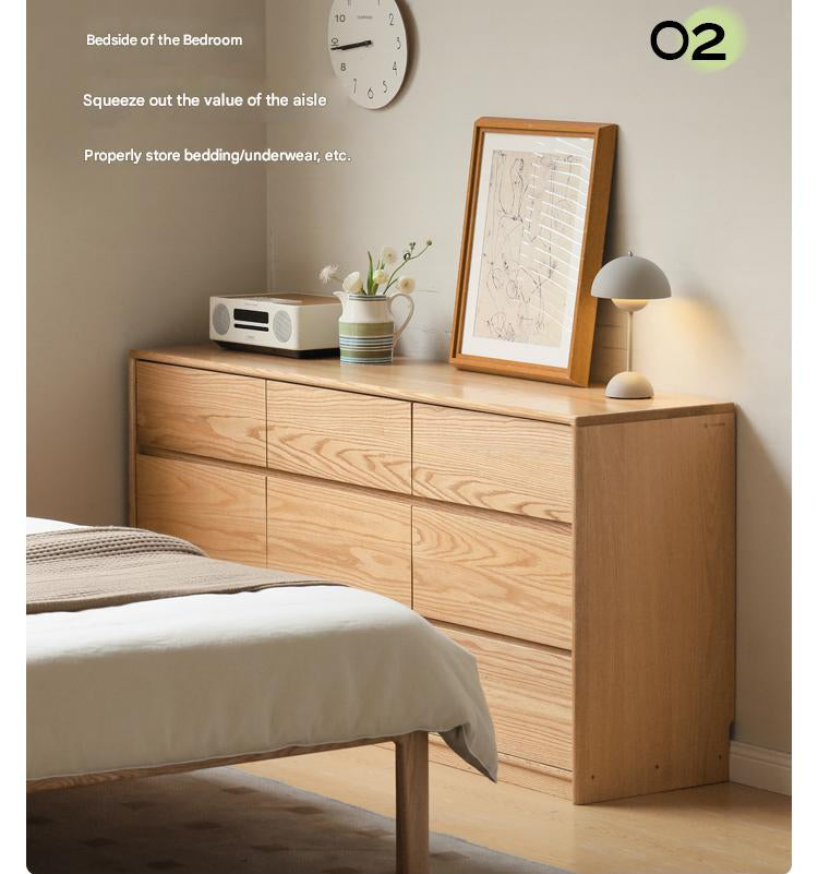 Oak, Black Walnut, Beech Solid Wood, Solid Rubberwood Storage Drawer