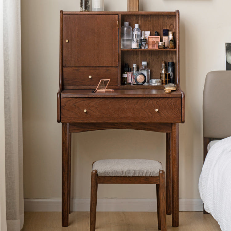 Ash Solid Wood Nordic Vanity Table