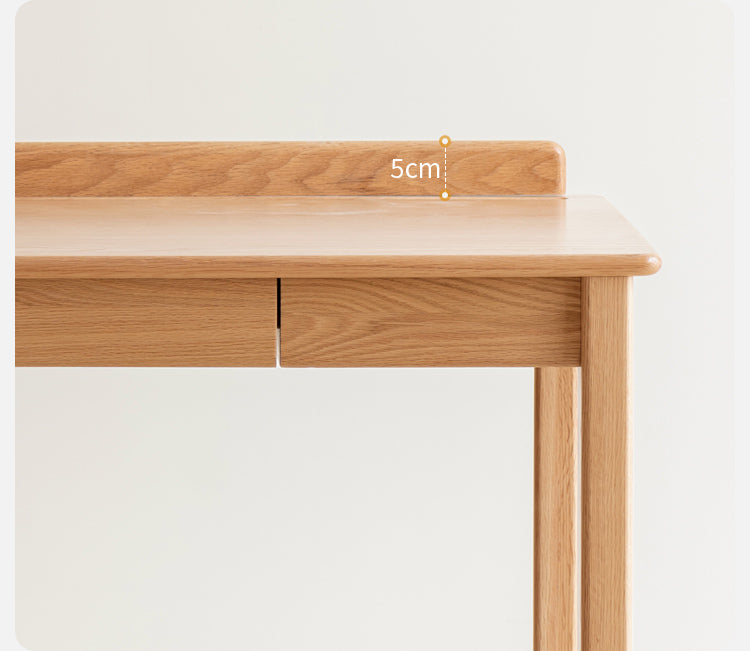 Oak, Beech Solid Wood Office Desk