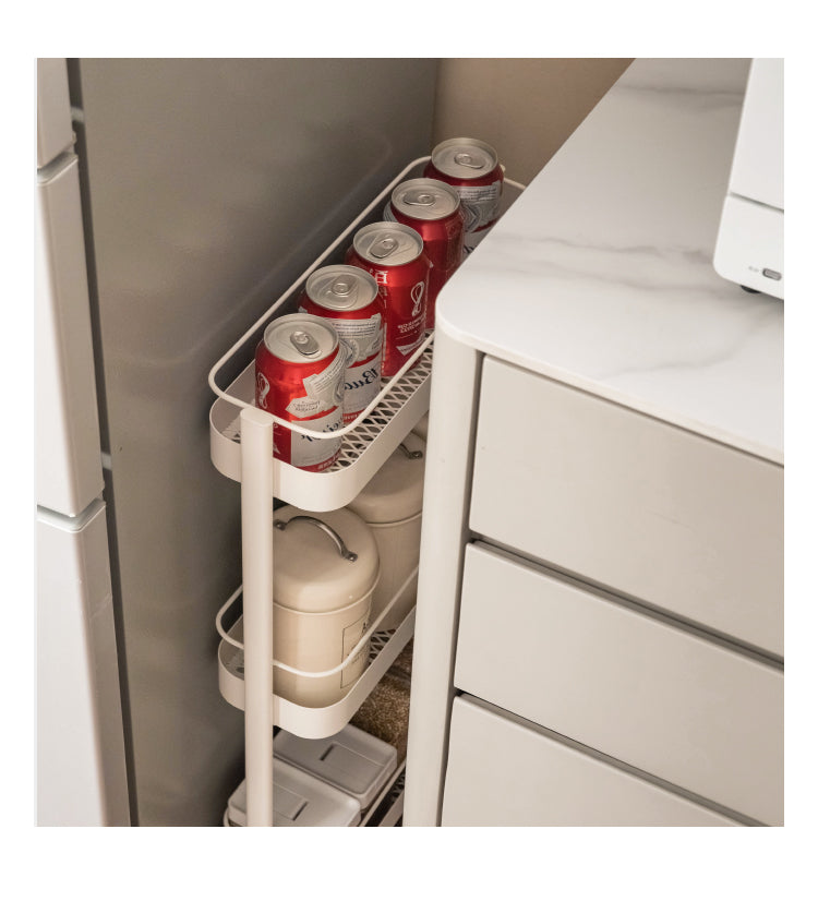 Mini Cart, Modern And Minimalist Kitchen Storage Rack
