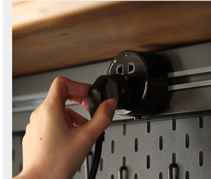 Ash Solid Wood Sideboard High Wine Cabinet Buffet