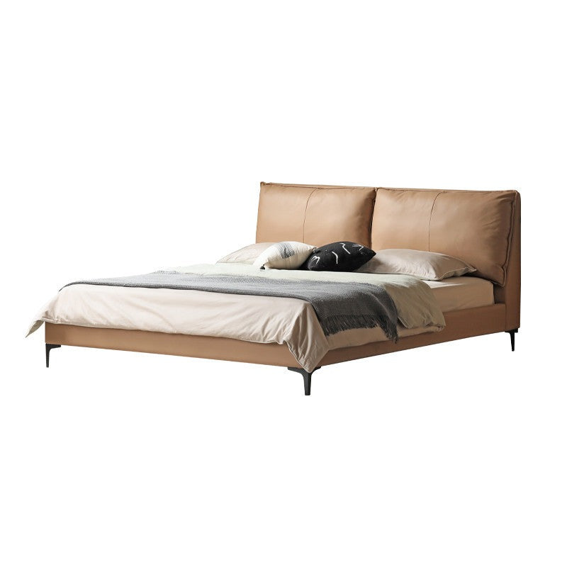 Premium Yellow Cowhide Bed