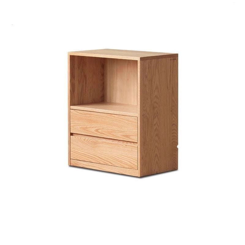 Combination bookshelf , floor shelf Oak solid wood"