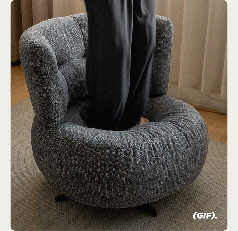 Fabric Modern Simple Single Seat Armchair.