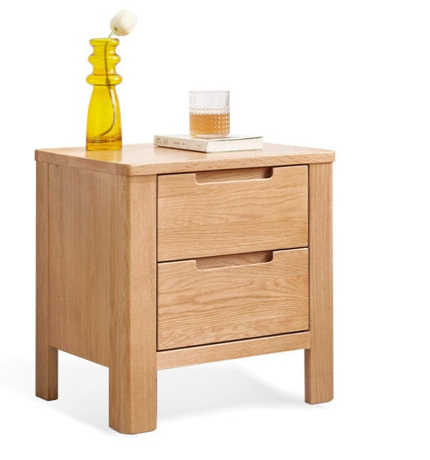 Oak Solid Wood Nightstand