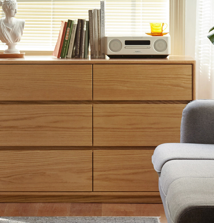 Oak, Black Walnut, Beech Solid Wood, Solid Rubberwood Storage Drawer