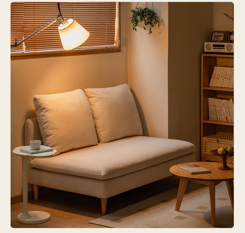 Fabric Double Seat Sofa.