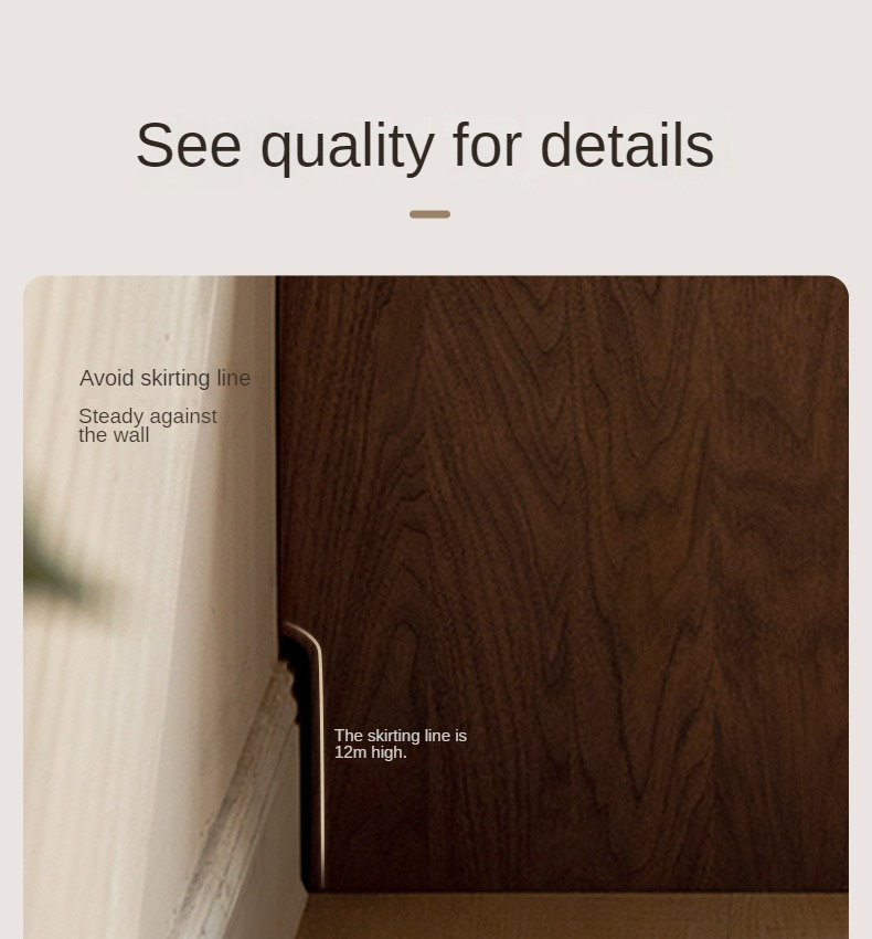 Black Walnut, Oak, Sandalwood Solid Wood Nightstand Socket, Lamp